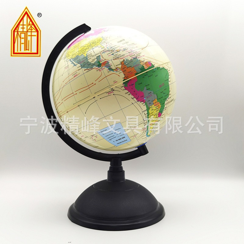 【 Jingfeng 】20 English high-definition globe teaches students Smart Map Large, medium and small decorative lights Language DIY Specification image