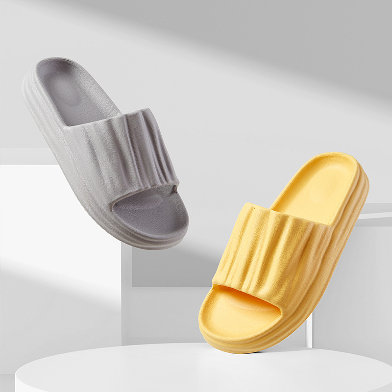 Women's summer indoor hospitality, anti-slip bathroom, bathing, couple cooling slippers, home wholesale full figure