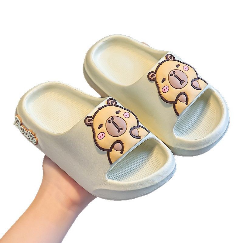 Kapibala 2025 Children's Slippers Summer Boys' Bath Anti-slip soft-soled Girls' Unicorn Indoor Cooling Slippers Application Scenario