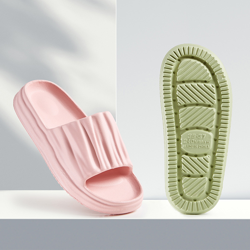 Women's summer indoor hospitality, anti-slip bathroom, bathing, couple cooling slippers, home wholesale details Picture