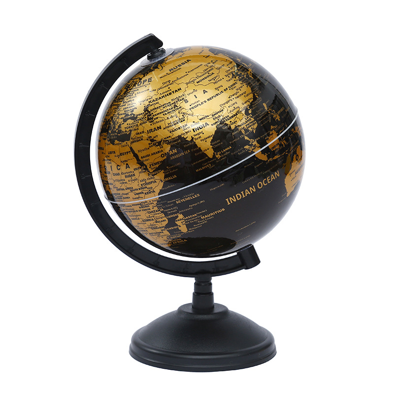 20cm English all-plastic high-definition rotatable globe cross-border bestseller geography teaching model globe wholesale Item Picture