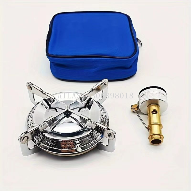 Outdoor mountain climbing gas stove, barbecue disc stove, camping stove, high-power adjustable energy-saving folding stove Specification image