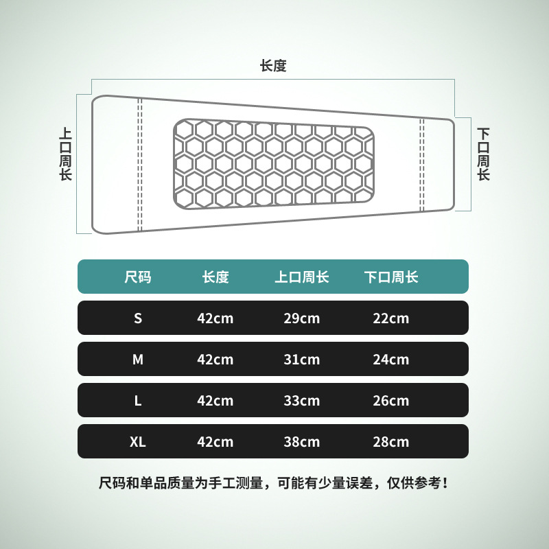 批发成人护膝蜂窝护膝盖保暖护腿套护具弹力户外运动护膝清仓细节图
