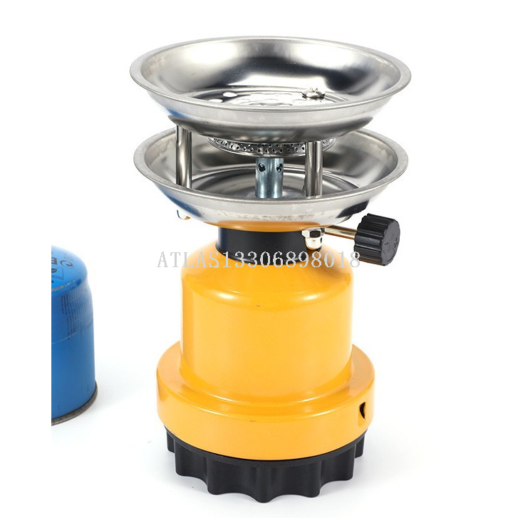 Portable split gas stove, butane gas stove, ultra-thin gas stove, outdoor picnic, camping and field magnetic stove