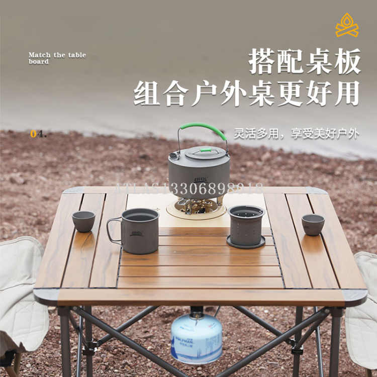 Portable stove for camping and picnic, outdoor gas stove, barbecue grill, anti-gas stove, high-power five-head stove, cassette stove Application Scenario