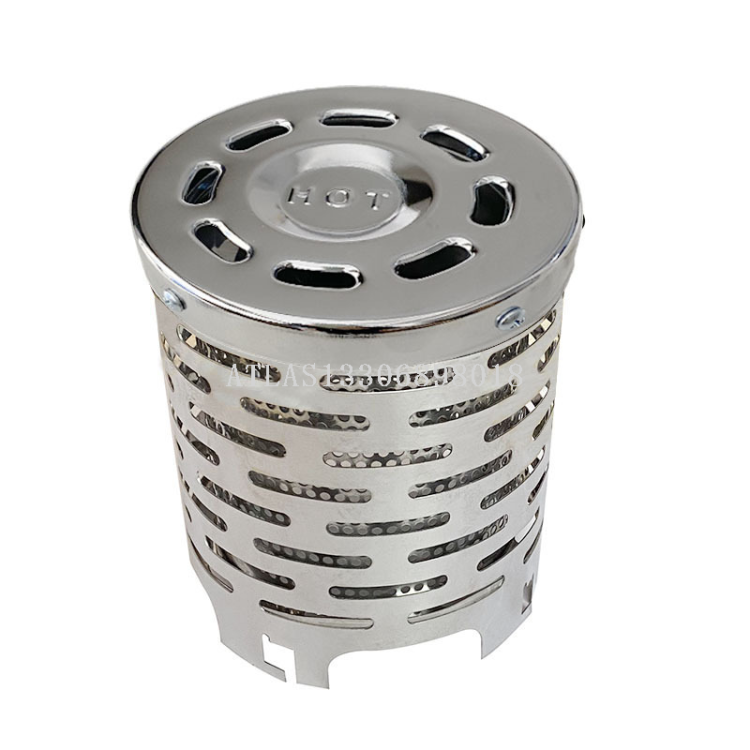 Outdoor mini heating stove, heating cover, outdoor camping infrared tent heater, stainless steel heating cover