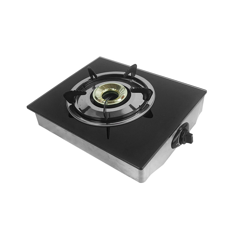 Household stoves, single stove, countertop type, natural gas stove, high-intensity stove, glass single stove, cross-border manufacturer supply