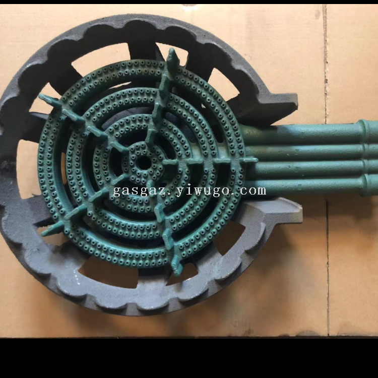 顺祥铸铁炉具50B四管铸铁炉低压炉猛火炉