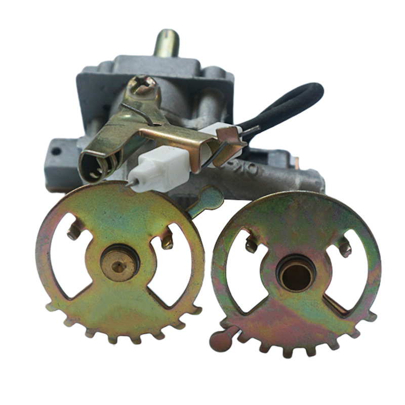 台式天然气液化气打火总成开关单枪双枪总成电子阀体燃煤气灶配件