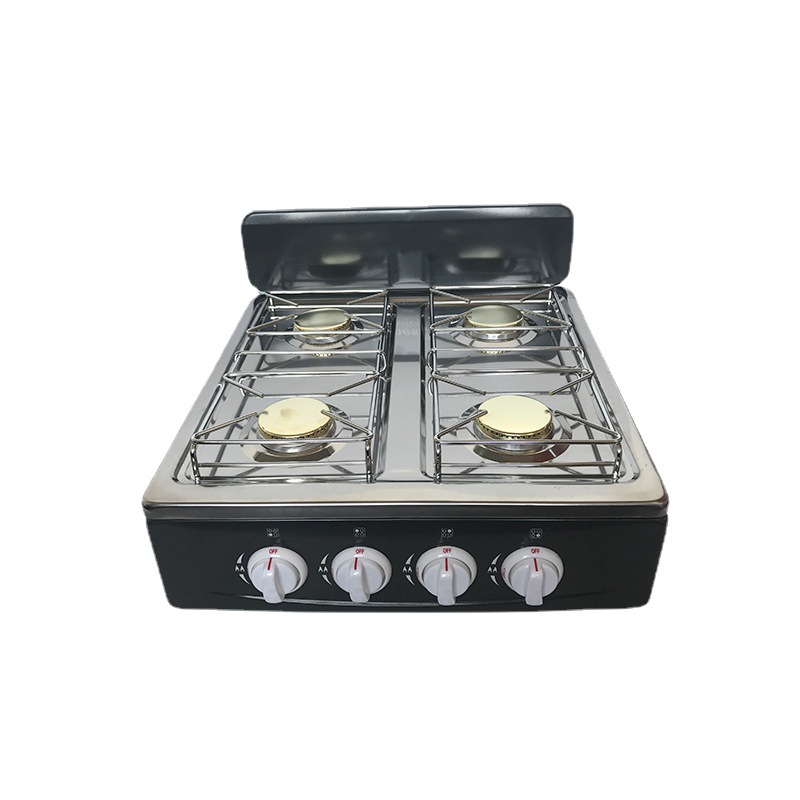 European standard export four-burner European-style gas stove, four-burner European outdoor stove, simple stove, gas stove Specification image