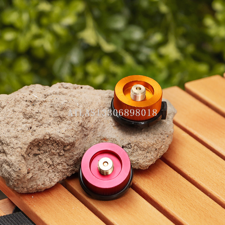 Outdoor gas stove adapter, camping stove adapter, butane gas cylinder stove, stove head, multi-functional adapter details Picture