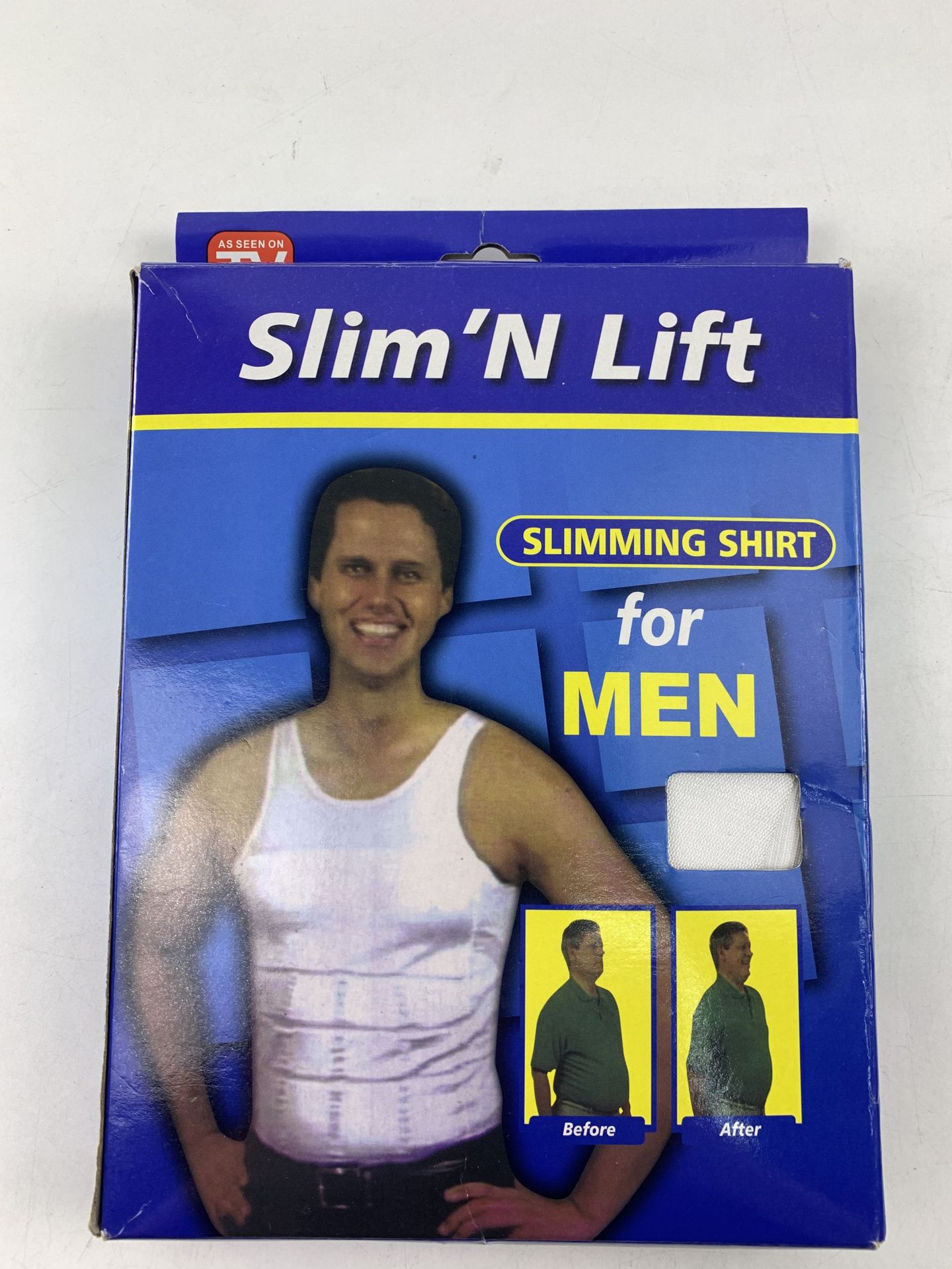 slim Lift男士塑身衣收腹背心紧身塑形美体内衣束胸健身束身