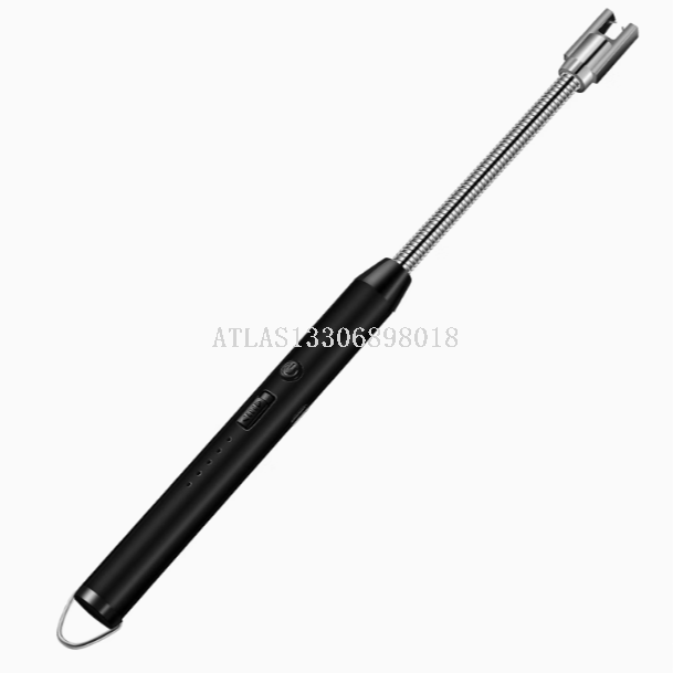 Gas stove pulse igniter, electronic gun, gas stove burner, long handle, windproof spray gun, durable charging arc details Picture