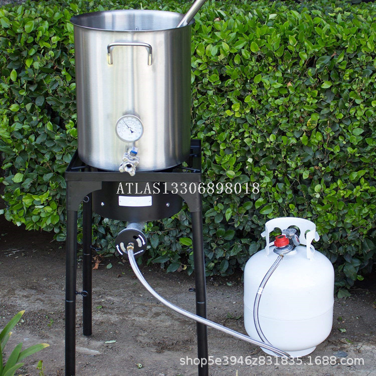 Double-head high-pressure outdoor 20PSI pressure reducing valve direct supply from the manufacturer, energy-saving gas stove liquefaction for the European and American markets details Picture