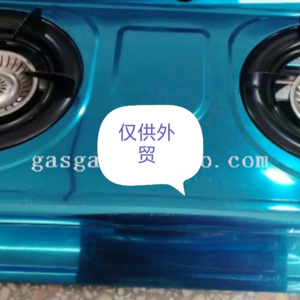 煤气灶燃气灶不锈钢煤气灶不锈钢二头铁皮灶液化气天然气仅供外贸