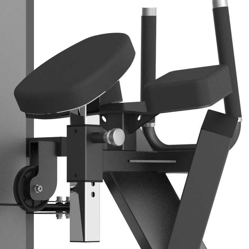 Shuhua SH-G7710 Hip and chest Lifting Trainer is a professional fitness equipment for commercial gym units and comprehensive exercise details Picture