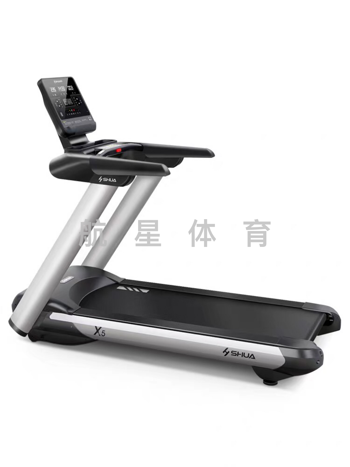 Shuhua Shuhua New X5 Home and Commercial Treadmill is a large multi-functional electric silent treadmill