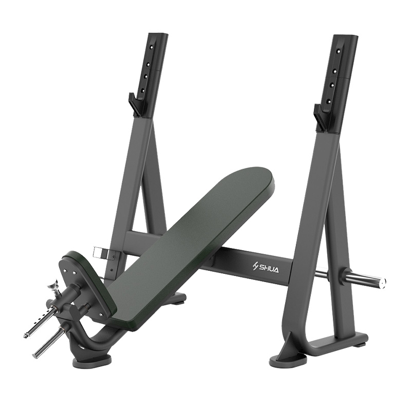 Shuhua Enterprise and Public Institution Gym Strength Personal Trainer Level Up and Down Inclined Push Chair Training Equipment SH-G6873 Application Scenario