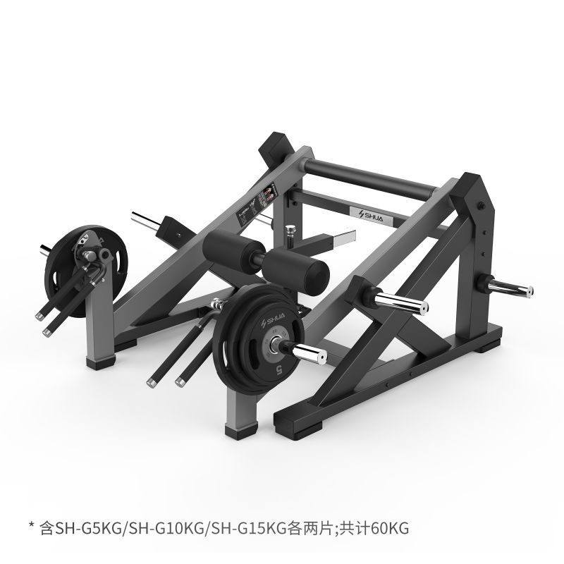 Shuhua G8914 standing deadlift trainer is a high-end commercial fitness equipment for comprehensive strength training Application Scenario