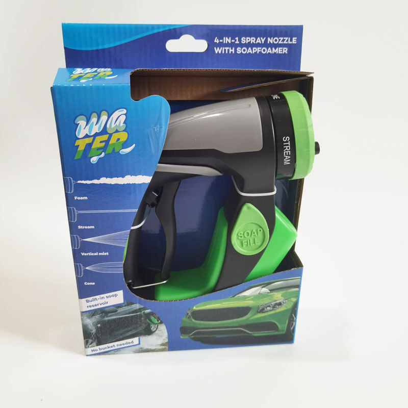 跨境新款亚马逊多功能高压洗车水枪家用洗车水枪喷枪园林绿化浇水