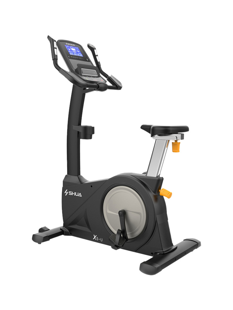 Shuhua household standing exercise bike with electromagnetic control, commercial large gym bicycle, professional exercise equipment 6500U Application Scenario