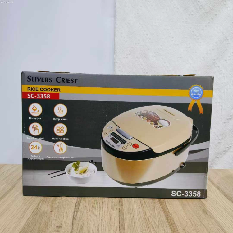 5升900W Rice cooker按键款 家用电饭煲不粘锅内胆铝锅