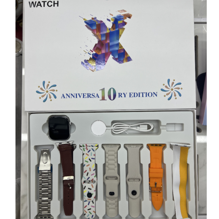 WATCH X Wireless Charger Multi-WristBand Bluetooth Watch Set details Picture