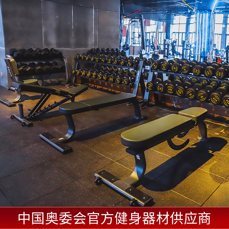 Shuhua Gym strength training Equipment: Adjustable dumbbell bench 6855 and bench press SH-G6857 Specification image