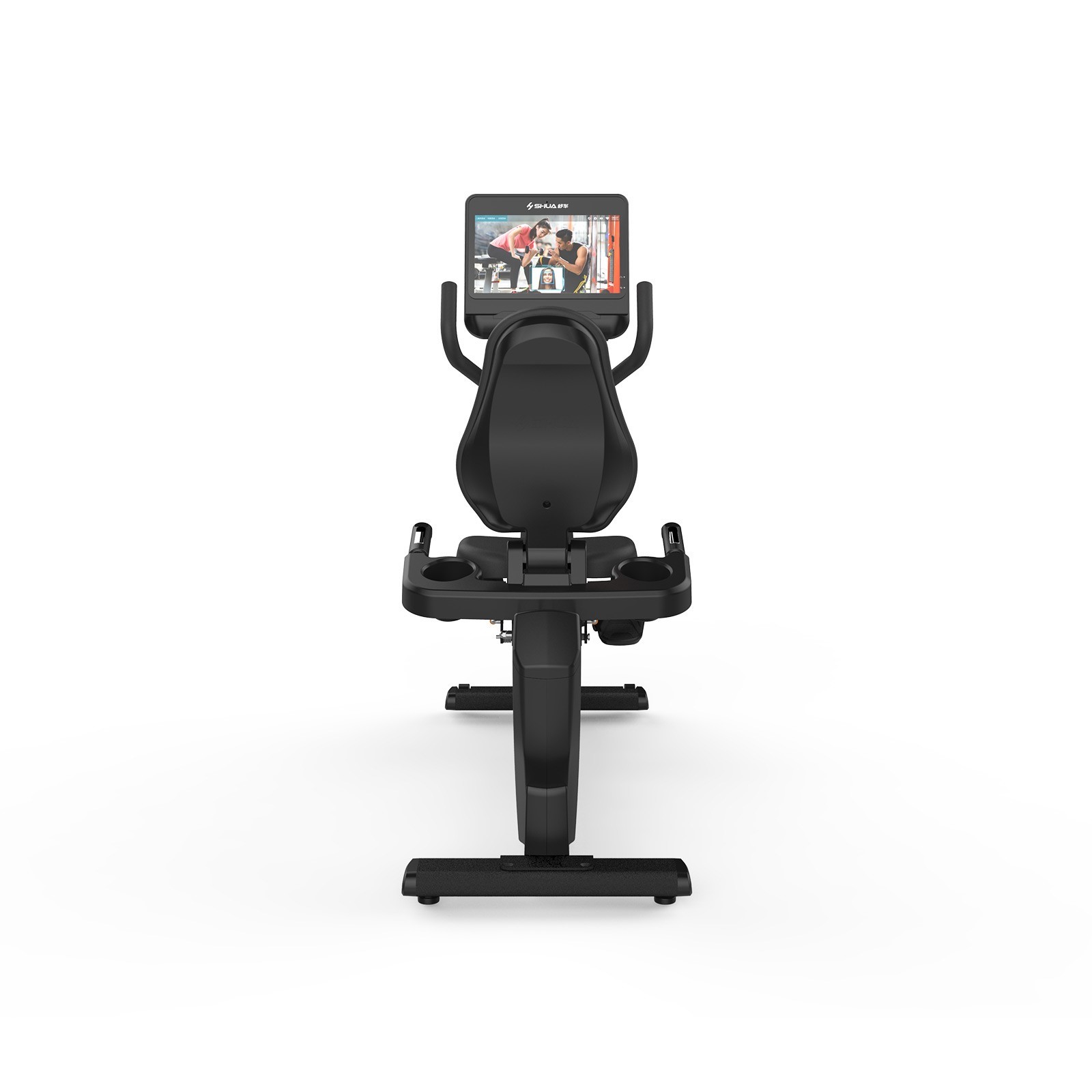 SH-B9100R V10 Commercial horizontal exercise bike, a special exercise bike equipment for gyms, is quiet and shock-absorbing