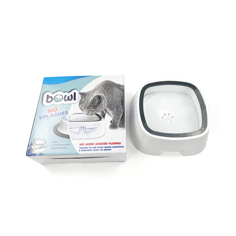 Hot-selling cat and dog water dispensers, cat and dog drinking basins, unplugged filtered drinking water, pet food boxes and water dispensers