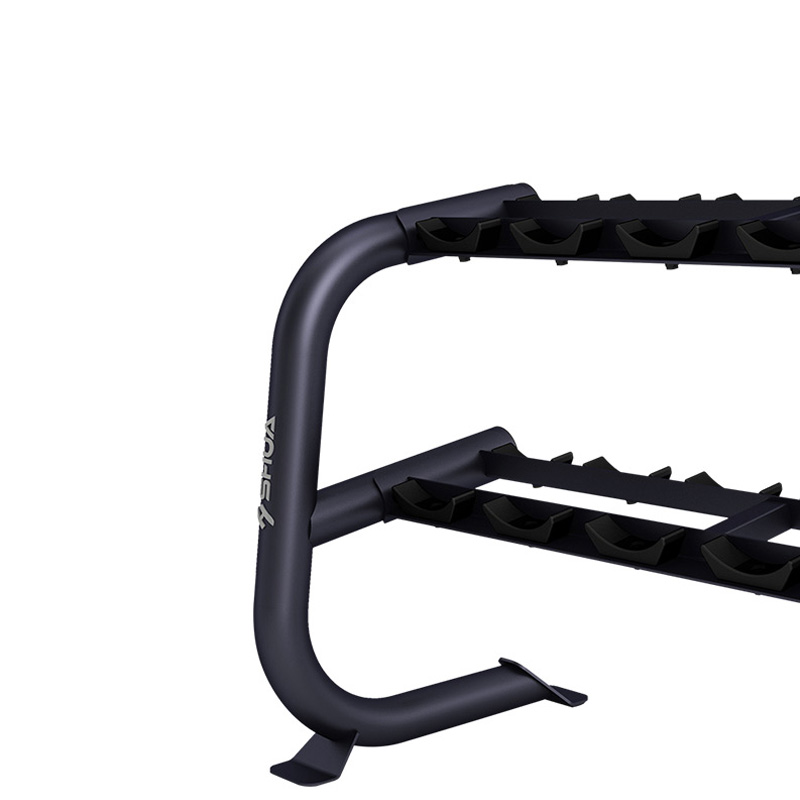 SHUA Shuhua dumbbell Stand SH-DR08, the same style as in the mall, is specially designed for high-end commercial gyms Specification image