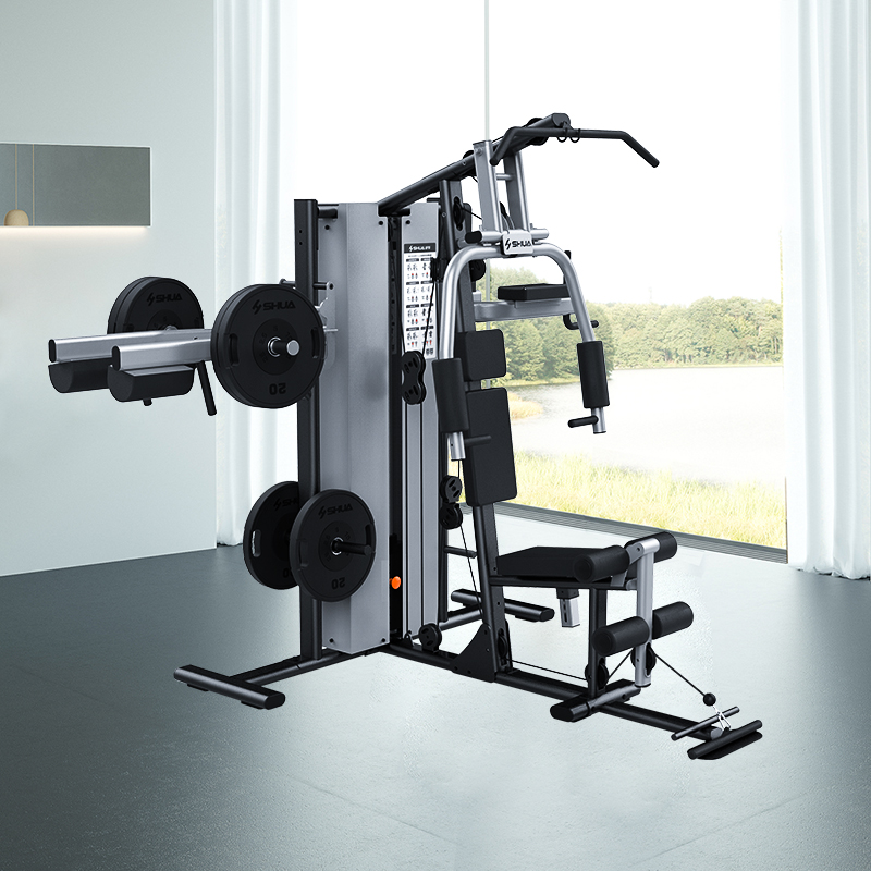 舒华高端室内健身房专用三人站综合型力量器械运动训练器SH-G5203