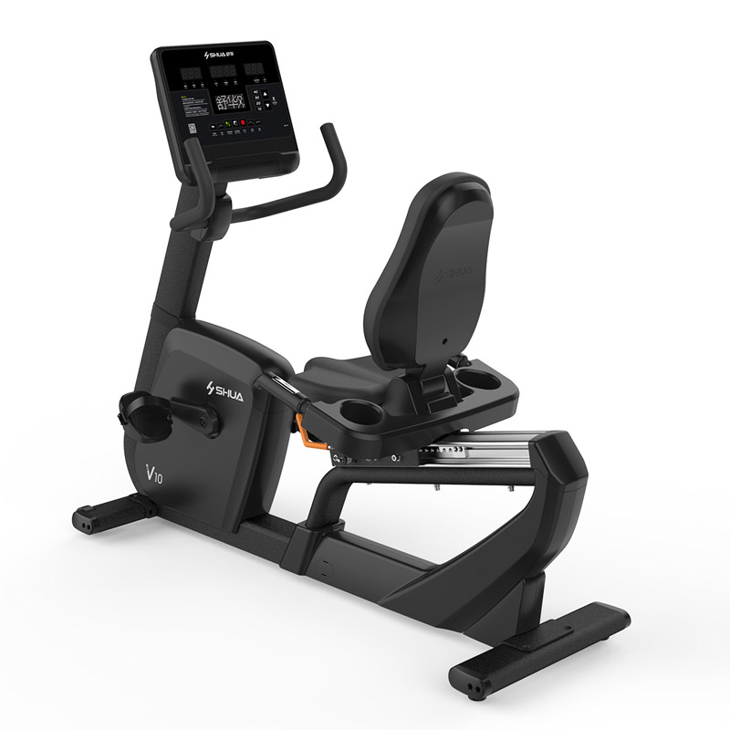 Shuhua Commercial horizontal Exercise Bike B9100R Official Flagship Store Fitness Equipment V10 series Application Scenario