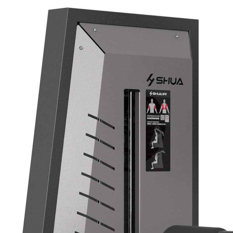 Shuhua SH-G7704 Oblique sitting rowing Trainer is a comprehensive fitness equipment for commercial gym units Specification image