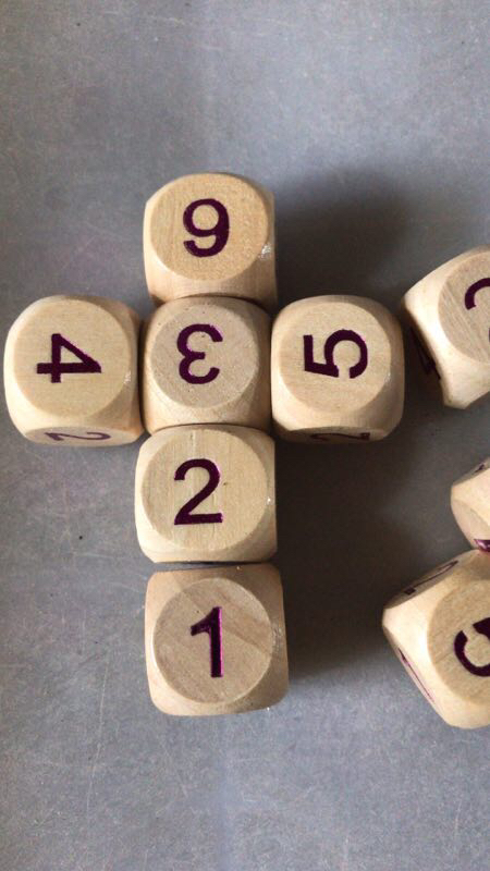 骰子、筹码实物图