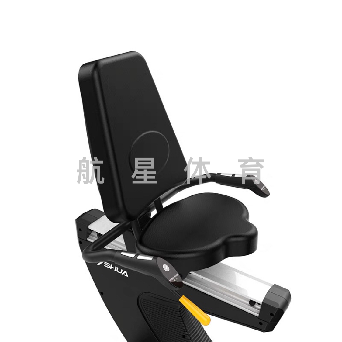 Shuhua high-end horizontal exercise bike, home indoor magnetic control silent exercise bike, sports bicycle B6500R details Picture