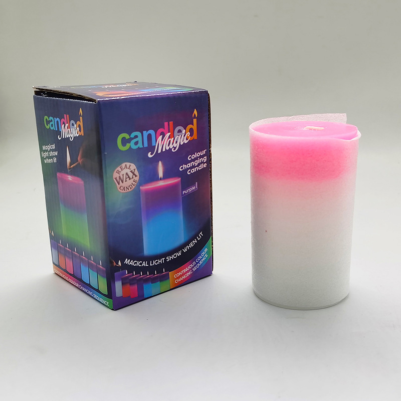 七彩百变酒吧万圣节装饰小蜡烛蜡烛灯创意氛围感LED电子