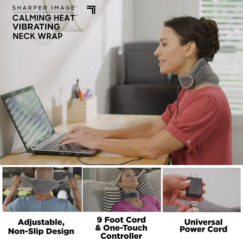 Cross-border new product Calming Heat cervical massage belt, massage shawl neck cover, electric neck heating pad belt