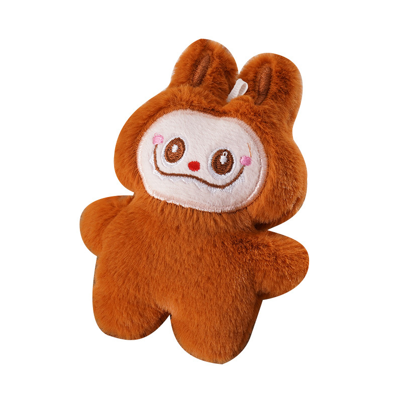 Cartoon plush cloth pendant girl soft hair doll pendant everything bag doll key chain pendant Application Scenario