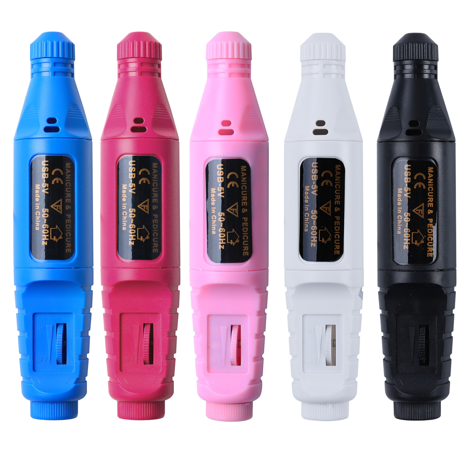 Hot-selling nail polish pen-type grinding machine USB cable portable nail polish tool details Picture