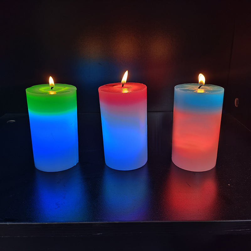 LED蜡烛灯实物图