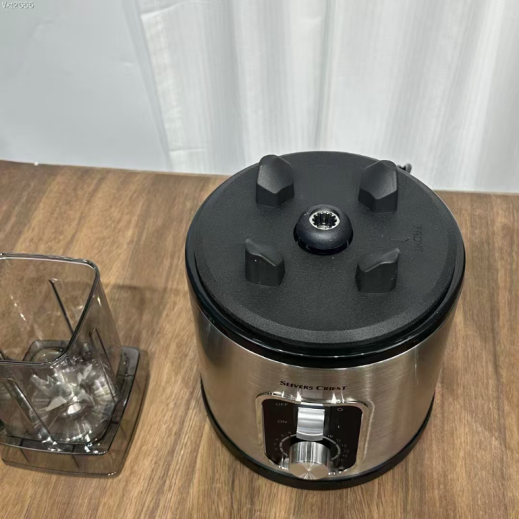 2-in-1 Blender, 9500W plastic cup, alloy base, grinder, juicer details Picture