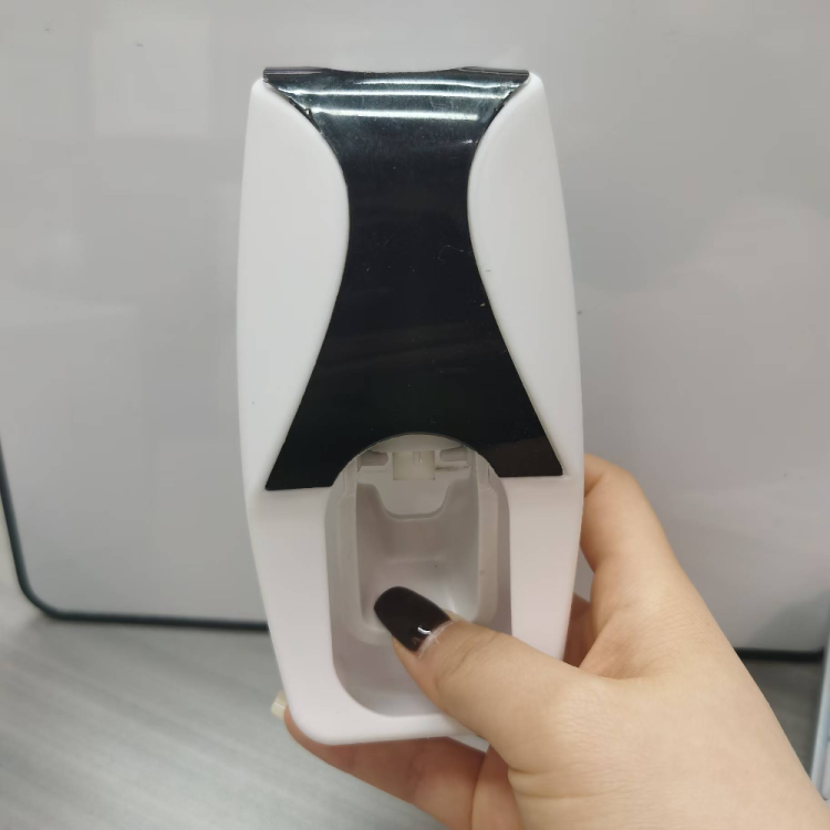Toothpaste dispenser, toothpaste storage rack, squeezing device, facial cleanser without punching holes, household wall-mounted clip, toothpaste holder details Picture