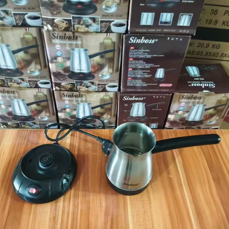 经典热卖款咖啡壶 热销款0.5L 不锈钢咖啡壶