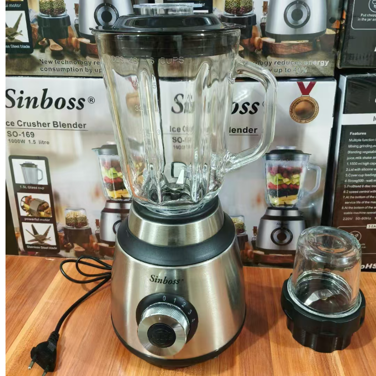 New best-selling multi-functional stainless steel glass mixer, ice breaker and wall breaker, 1000W 1.5L Application Scenario