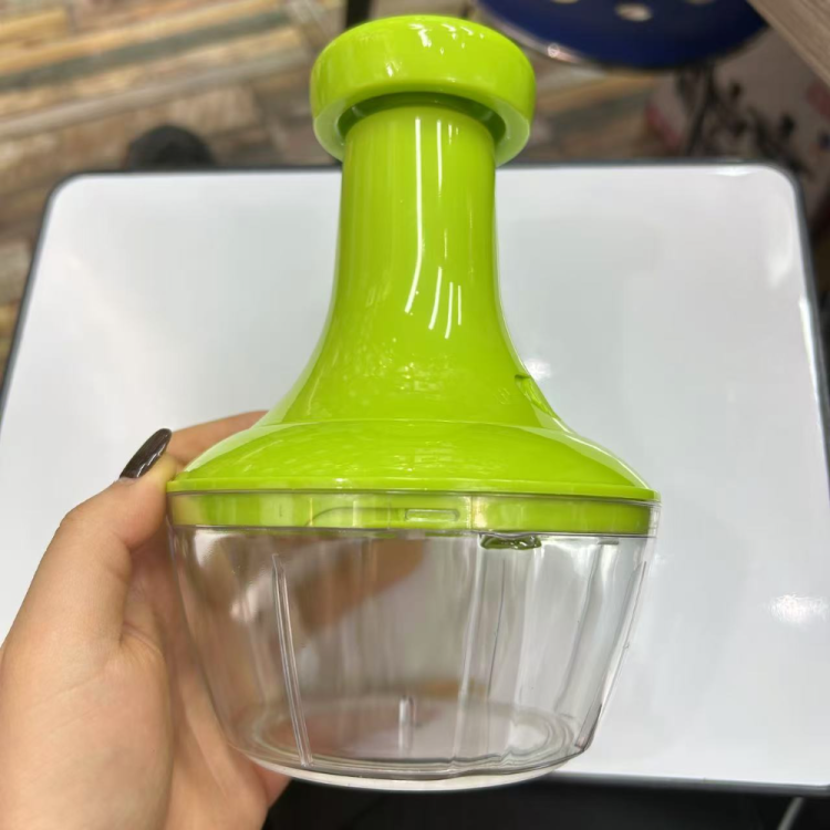 Large manual garlic grinder, fruit and vegetable chopper, minced garlic, minced garlic, chopped chili, scallion sections, chili slices, minced and mixed Specification image