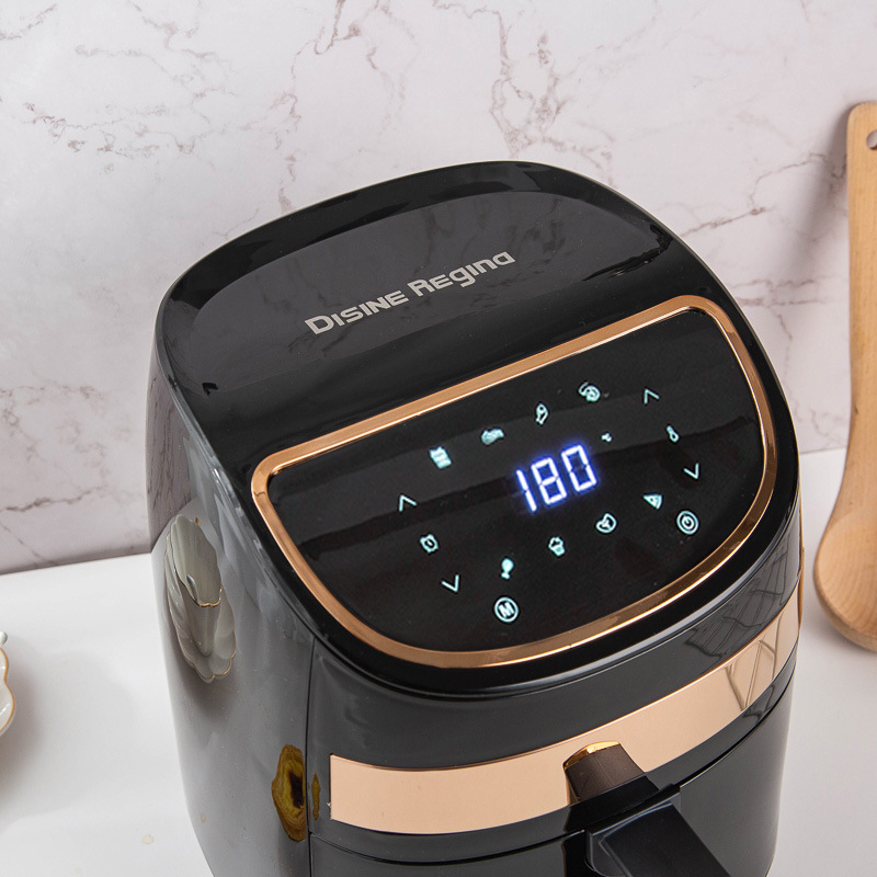 Hot-selling European multi-functional smart LCD touch air fryer, 5-liter 1000W air fryer Application Scenario