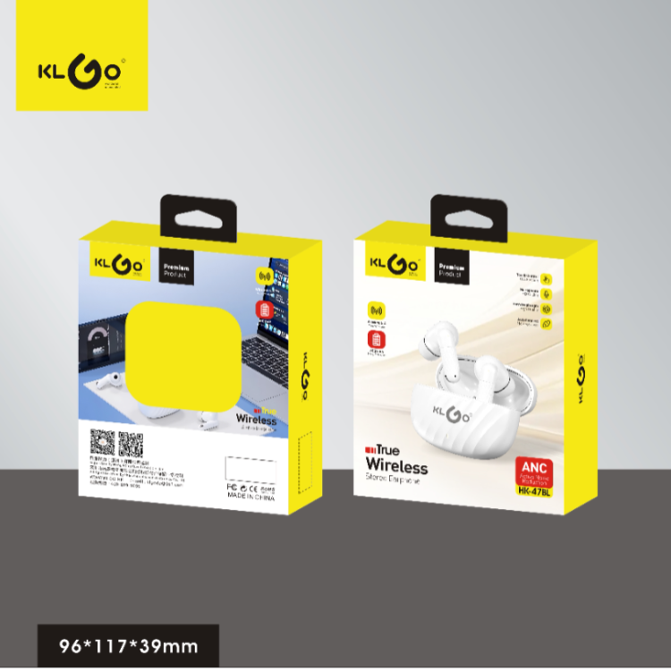 酷为KLGO TWS蓝牙耳机ANC双色可选入耳式螺旋耳机蓝牙V5.4版本