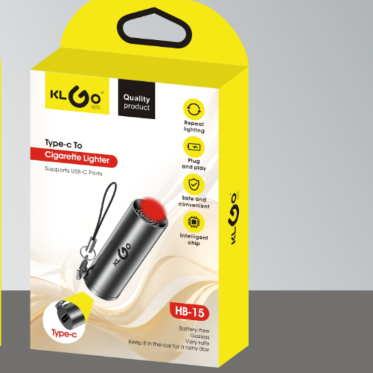 بارد مقابس محمولة للتدخين من طراز KLGType-C Specification image