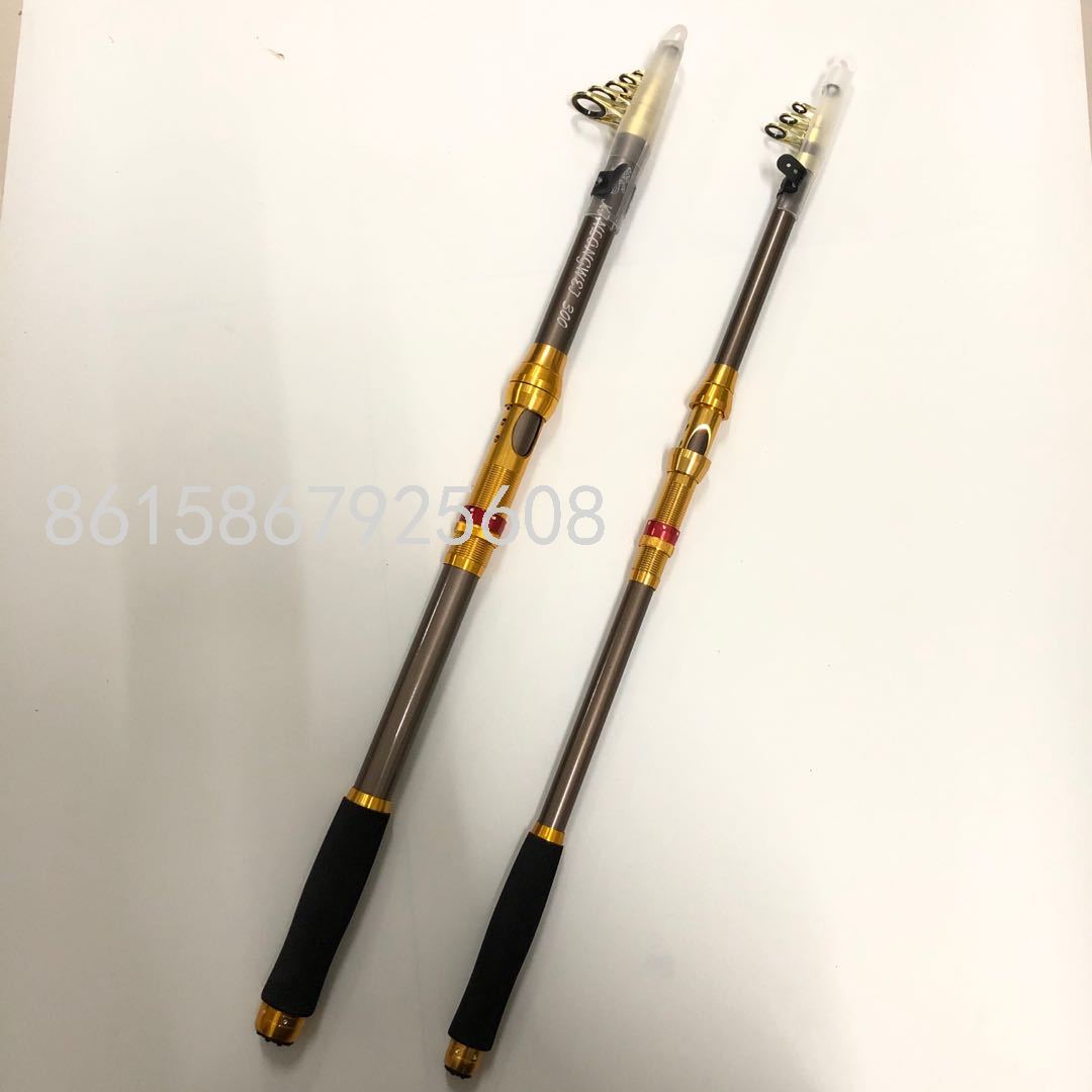 出口渔竿玻璃钢高碳素材质渔轮鱼线鱼钩渔网系列渔具